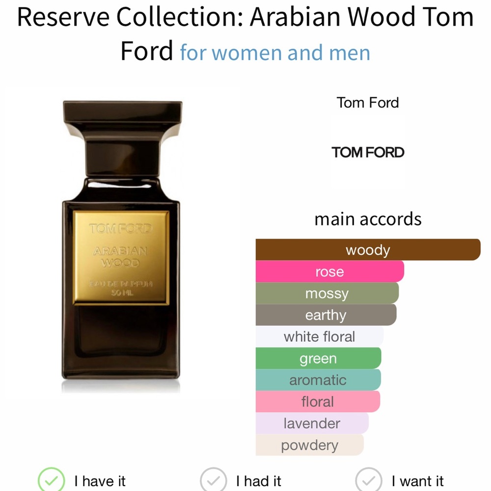 Private Reserve Arabian Wood